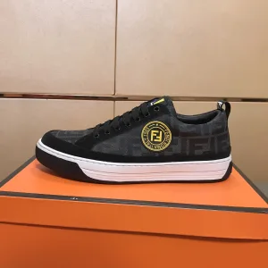 High Quality Fendi Sheepskin Casual Shoes