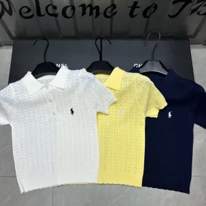 Luxury Designer Ralph Lauren Short Sleeves