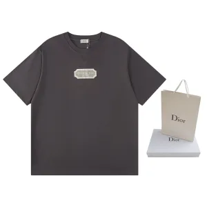 High Quality Dior Cotton Short-Sleeved T-Shirt