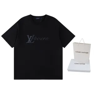 High Quality Designer Louis Vuitton Cotton Short-Sleeved T-Shirt
