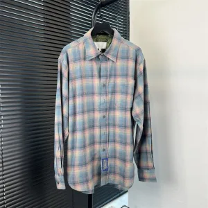 High Quality Margiela Plaid Shirt