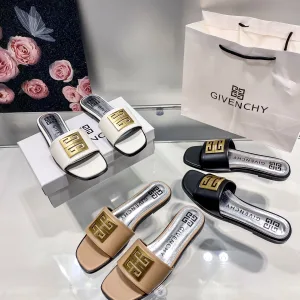 Super Clone Luxury Givenchy Slippers Black