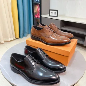 Luxury Louis Vuitton Cowhide Leather Shoes