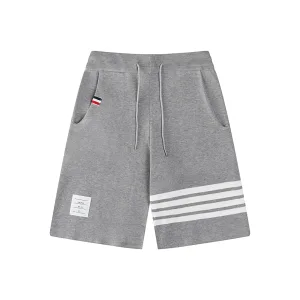 Designer Thom Browne Knit Fabric Shorts For Spring