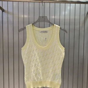 Luxury Dior Jacquard Vest