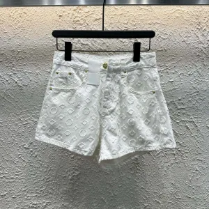 High Quality Louis Vuitton Denim Shorts