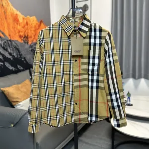 Luxury High Quality Burberry Cotton Shirt