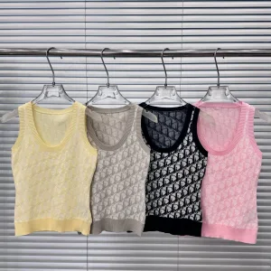High Quality Dior Jacquard Vest