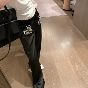 High Quality Loewe Satin Trousers