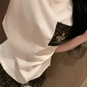 Designer Fendi Short-Sleeved T-Shirt