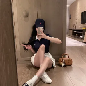 Luxury Miu Miu Short-Sleeved Shirts