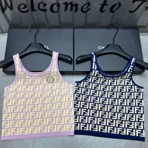 Luxury Fendi Jacquard Vest