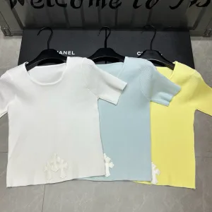 1:1 Chrome Hearts Leather Short Sleeves