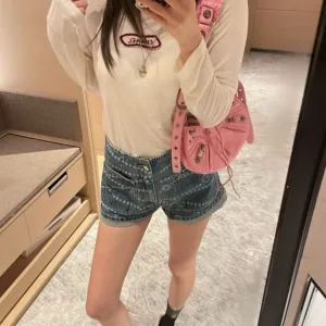 Luxury Chanel Denim Shorts