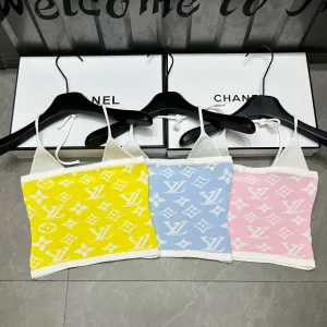 1:1 Luxury Louis Vuitton Jacquard Tank Top