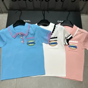 High Quality Luxury Chanel Short Sleeves