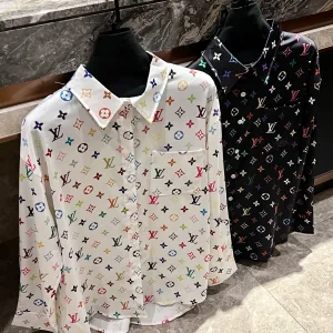 1:1 Louis Vuitton Satin Shirt