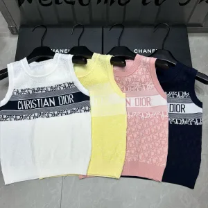 Designer High Quality Dior Jacquard Vest