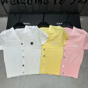 Aaa Designer Chanel Short-Sleeved Shirts