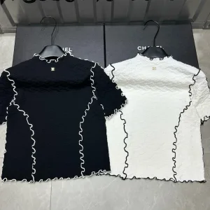Designer Luxury Chanel Short Sleeves
