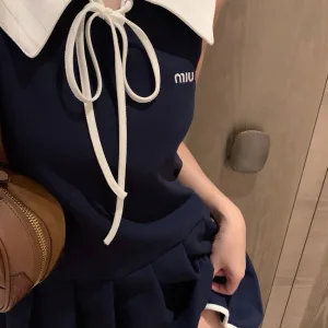 Luxury Miu Miu Sleeveless Dress
