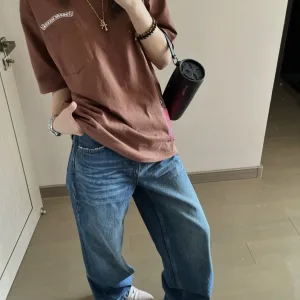 Designer Aaa Chrome Hearts Short-Sleeved Shirt