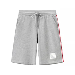 AAA Thom Browne Shirt Red Piqu Summer