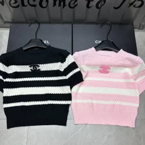 Luxury Chanel Short Sleeves