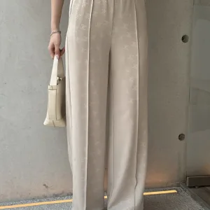 Luxury High Quality Celine Jacquard Trousers