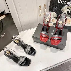 AAA Luxury Saint Laurent High Heels Red