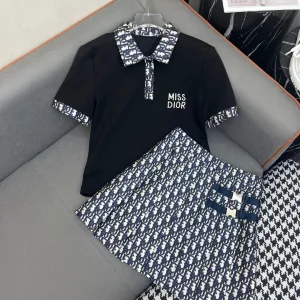 Aaa High Quality Dior Jacquard Short-Sleeved Shirts