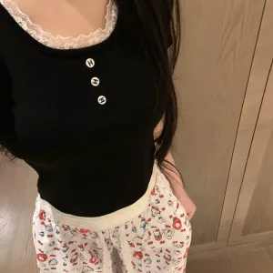 1:1 Designer Chanel Lace Short Sleeves