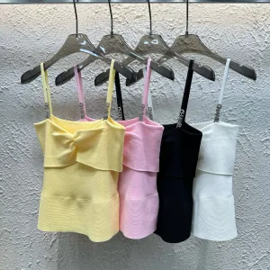 Luxury Designer Chanel Tank Top