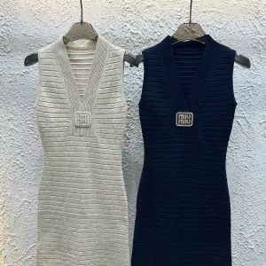 Luxury Miu Miu Gold Vest