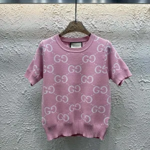Aaa Gucci Jacquard Short Sleeves