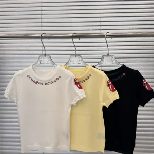 High Quality Chrome Hearts Short Sleeves