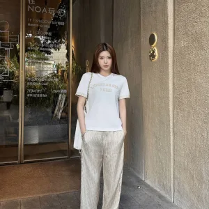 1:1 Designer Dior Printed Fabric Short-Sleeved Shirts