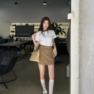 Designer Gucci Short-Sleeved Shirt