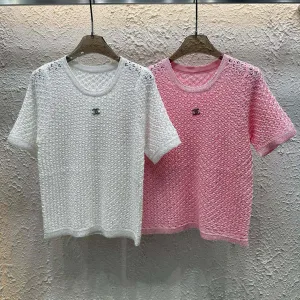 Luxury Chanel Short Sleeves