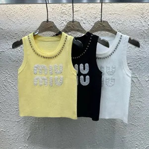 Luxury Miu Miu Lace Vest
