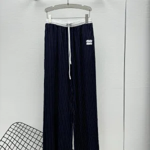 High Quality Aaa Miu Miu Cotton Trousers