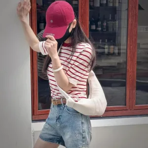 Designer Miu Miu Denim Shorts For Summer