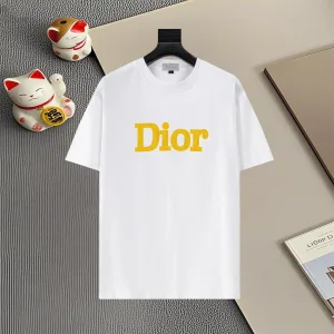 Luxury Dior Cotton Short Sleeves