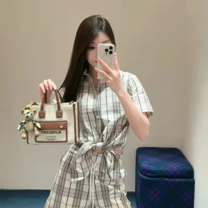 1:1 Aaa Burberry Short-Sleeved Shirts For Early Spring