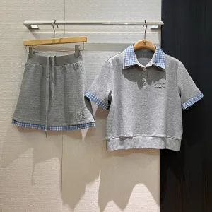 Aaa High Quality Miu Miu Short-Sleeved Shirt