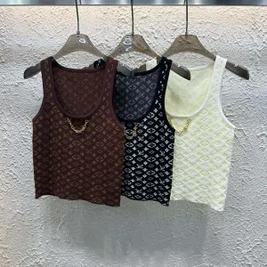Designer High Quality Louis Vuitton Jacquard Vest