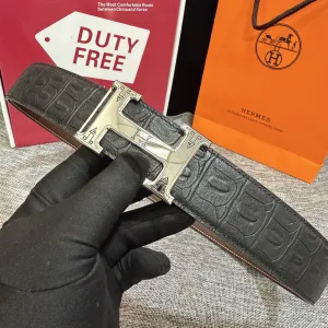 Super Clone Reps Hermes Belt Top-Grain Cowhide