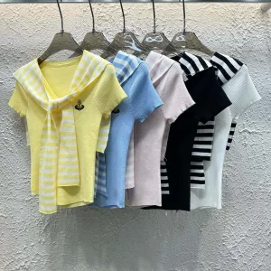 1:1 Vivienne Westwood Wood Short Sleeves