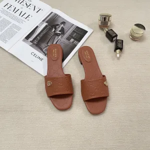 AAA Gucci Slippers Sheepskin Anti-Slip Outsole Summer Early