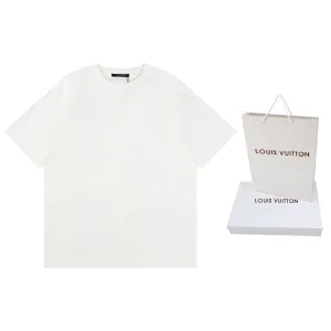 Luxury Louis Vuitton Cotton Short-Sleeved T-Shirt